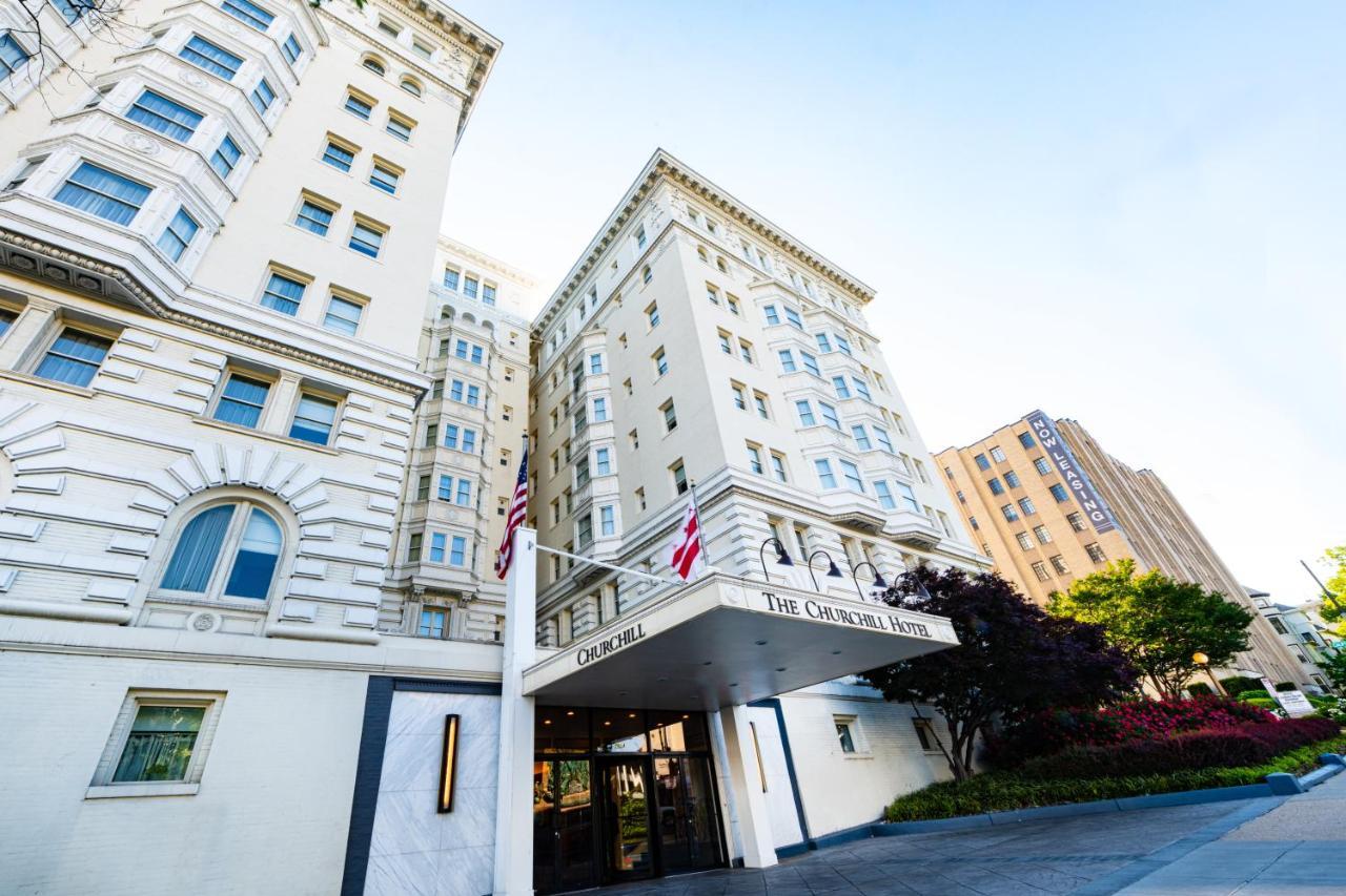 The Churchill Hotel Near Embassy Row Washington Bagian luar foto